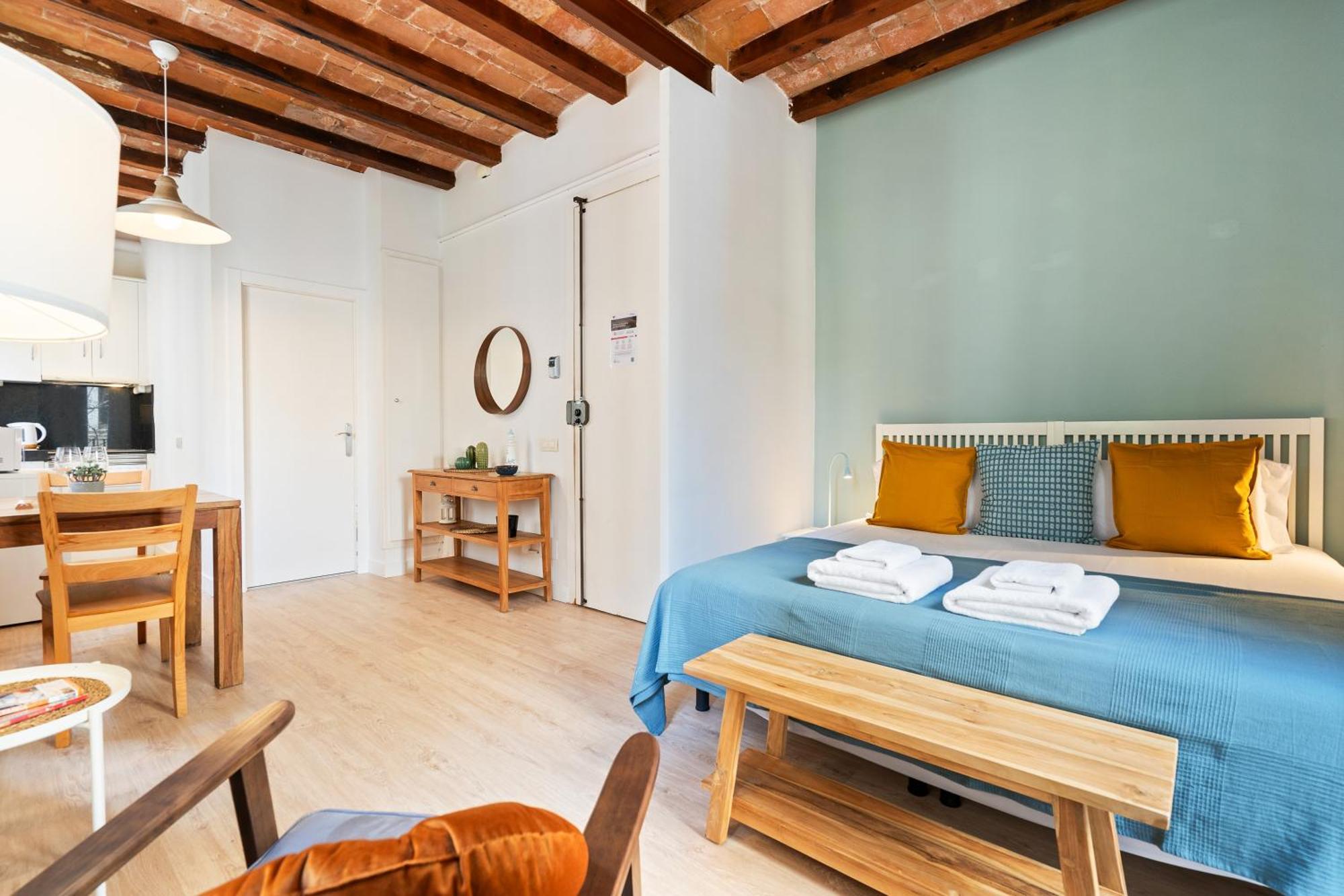 Lodging Apartments Beach Studio 11 バルセロナ エクステリア 写真